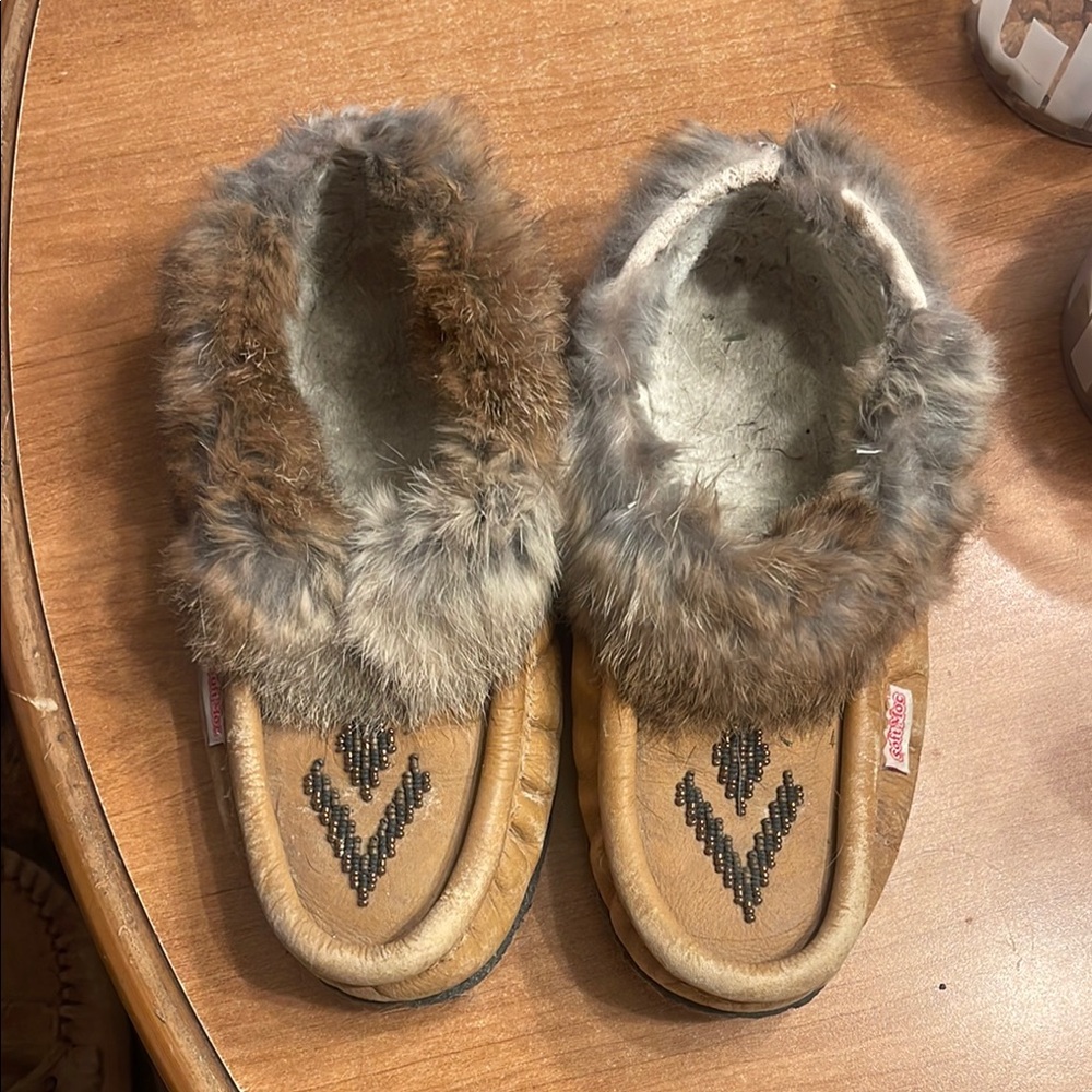 2 for 15$// Soft Moc Fur Moccasin